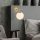 Modern Shiny Gold Wall Lamp, Metal & Glass, 15x24 cm