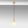 Elegant Gold Chandelier, Adjustable Height, 15x15x49 cm