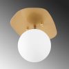 Elegant Gold Chandelier, Metal Body, 20x25 cm | Traditional Glam Design, E14 Socket, IP20