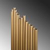 Elegant Gold Wall Lamp, Metal Body, 18x40 cm | IP20, E14
