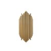 Elegant Gold Wall Lamp, Metal Body, 18x40 cm | IP20, E14