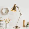Vintage Metal Table Lamp, Copper, 16x27x55 cm | IP20, E14