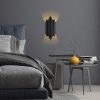 Black Metal Wall Lamp, 22x50 cm, Stylish & Functional