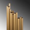 Elegant Gold Wall Lamp, Metal Body, 22x50x11 cm | IP20, E14 Socket