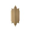 Elegant Gold Wall Lamp, Metal Body, 22x50x11 cm | IP20, E14 Socket