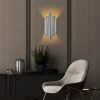 Chrome Wall Lamp, Metal Body, 22x50x11 cm, IP20