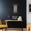 Chrome Wall Lamp, Metal Body, 22x50x11 cm, IP20