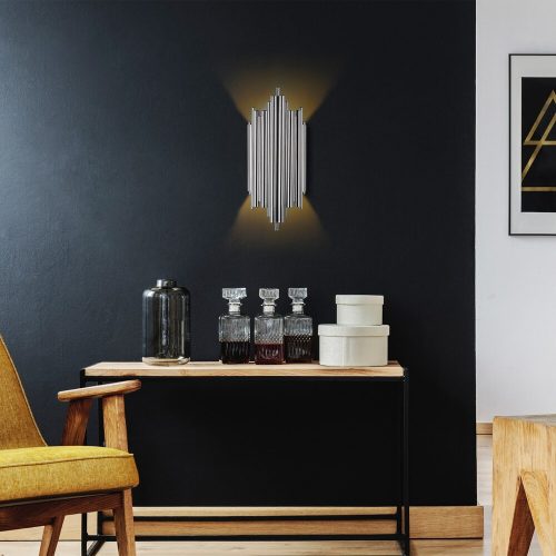 Opviq , 942FLG1877 , Reis - 13342 , Chrome Color , Wall lamp