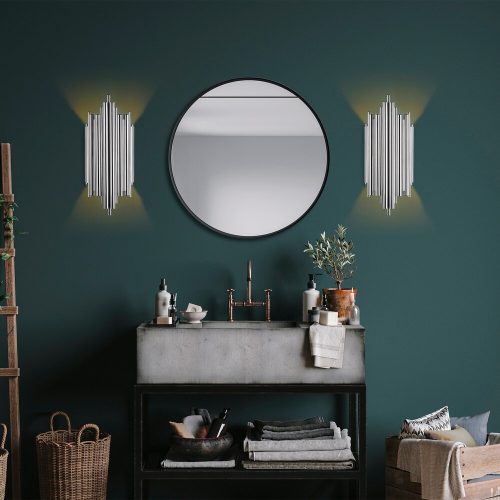 Opviq , 942FLG1877 , Reis - 13342 , Chrome Color , Wall lamp