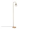 Opviq, 942FLG1337, Vintage Metal Floor Lamp, Copper, 27x27x146 cm | Modern Design, Stylish Home Lighting