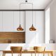 Modern Patina Chandelier, Adjustable Height, 95x26x141 cm