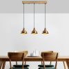 Vintage Copper Chandelier, Adjustable Height, 70x21x117 cm