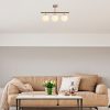 Elegant Vintage Chandelier, 60 x 15 cm, Copper Metal | Modern Glam Design, Ideal for Home Decor