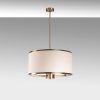 Vintage Glam Chandelier, Metal Body, 50x50x84 cm | 3x E27 Socket, Elegant Design for Modern Spaces