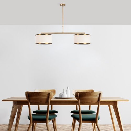 Vintage Metal Chandelier, Adjustable Height, 100x30 cm