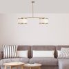 Vintage Metal Chandelier, Adjustable Height, 100x30 cm
