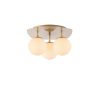 Modern Gold Chandelier, Metal Body, 37x44x25 cm | Elegant Design for Glam & Scandinavian Spaces