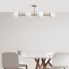 Vintage Copper Chandelier, 3 Glass Caps, 110x40x35 cm
