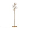Modern Floor Lamp, Antique Metal & Glass, 162 cm | 4x E14, Stylish Scandinavian Design