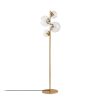 Modern Floor Lamp, Antique Metal & Glass, 162 cm | 4x E14, Stylish Scandinavian Design
