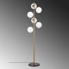 Opviq, 942FLG1512, Modern Floor Lamp, Vintage Metal & Glass, 35x22x163 cm