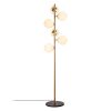Opviq, 942FLG1512, Modern Floor Lamp, Vintage Metal & Glass, 35x22x163 cm
