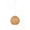 Handmade Jute Chandelier, Ecru & Brown | 55 cm Height | Bohemian & Scandinavian Design