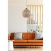 Handmade Jute Chandelier, Bohemian & Scandinavian Style, 55 cm