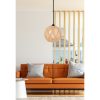 Handmade Jute Chandelier, Bohemian & Scandinavian Design, 55 cm