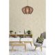 Elegant Wooden Chandelier, Brown Bamboo Cap, 55 cm