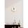 Elegant White Half Sphere Wall Lamp, MDF Body, E27