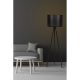 Industrial Black Floor Lamp, 145 cm Height, CE Certified
