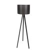 Industrial Black Floor Lamp, 145 cm Height, CE Certified