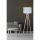 Scandinavian Floor Lamp, White & Cream, 145 cm Height