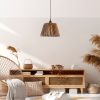 Elegant Camel Chandelier, Metal Body, 65 cm Height | CE Certified, E27 Socket, Imitation Bamboo Cap