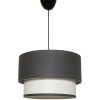 Opviq, 390FLH1660, Stylish Chandelier, Metal Body, Anthracite & White, 65 cm