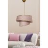 Scandinavian Chandelier, Gold Metal, 70 cm Height | CE Certified, E27 Socket, Elegant Design