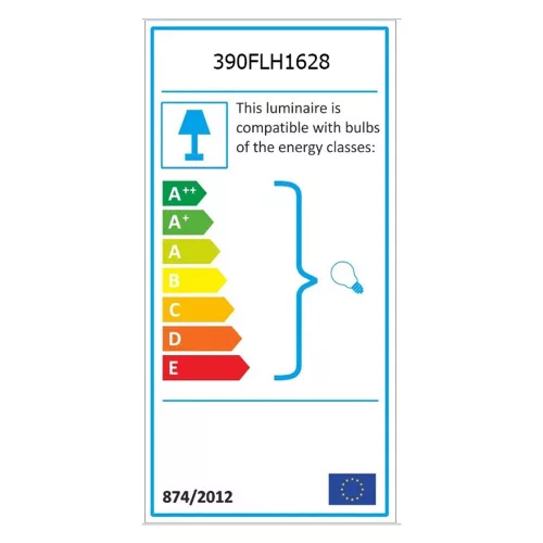 Opviq , 390FLH1628 , Barette - Gold , Gold Color , Chandelier , E27