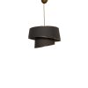 Scandinavian Chandelier, Gold & Anthracite, CE Certified