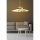 Elegant Big Daisy Chandelier, White, Adjustable Height