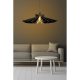 Big Daisy Chandelier, Black, Adjustable, 50 cm Height