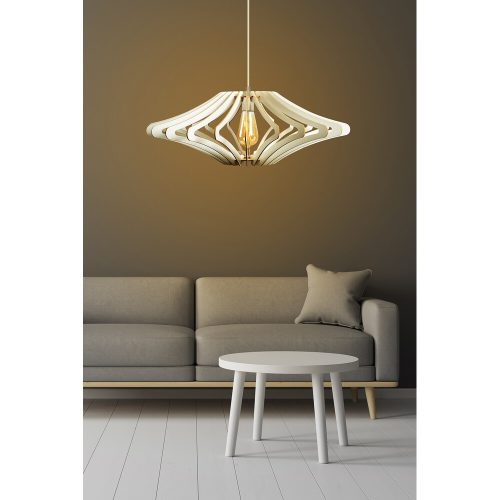 Elegant White Angel Chandelier, Adjustable Height, 55 cm