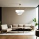 Glam Gold Chandelier, CE Certified, E27 Socket, 72 cm