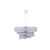 Scandinavian Chandelier, Grey & Silver, CE Certified