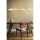 Elegant Daisy Chandelier, White MDF, Adjustable 45 cm