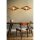 Scandinavian Angel Chandelier, Walnut, 2 Pieces, 55 cm