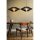 Scandinavian Black Angel Chandelier, 2 Pieces, 55 cm