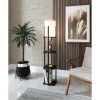 Scandinavian Black Floor Lamp, 135 cm, E27 Socket, CE