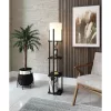 Opviq , 390FLH1149 , Nora - Black , Black Color , Floor Lamp , With E27 Socket