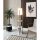 Glam Country Floor Lamp, White, 135 cm | CE Certified, E27